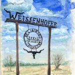 Das Tor zur Weissenhofer Ranch, Texas 1982